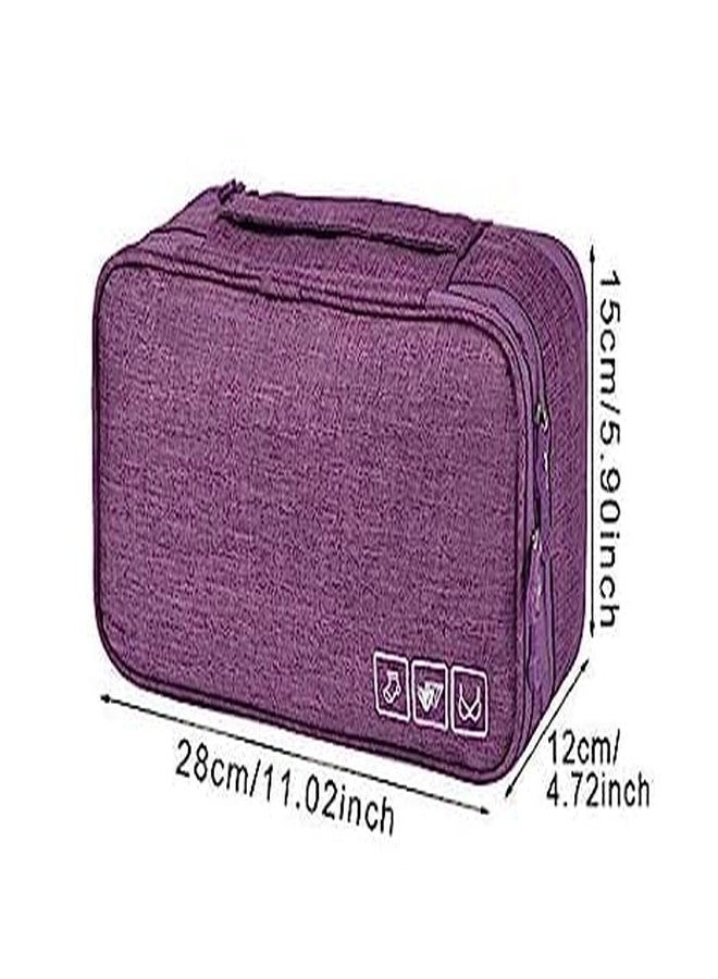 DIYASHI® Undergarments and Innerwear Storage Case Organiser Travel Pouch Bag | Multi Color - Image 2